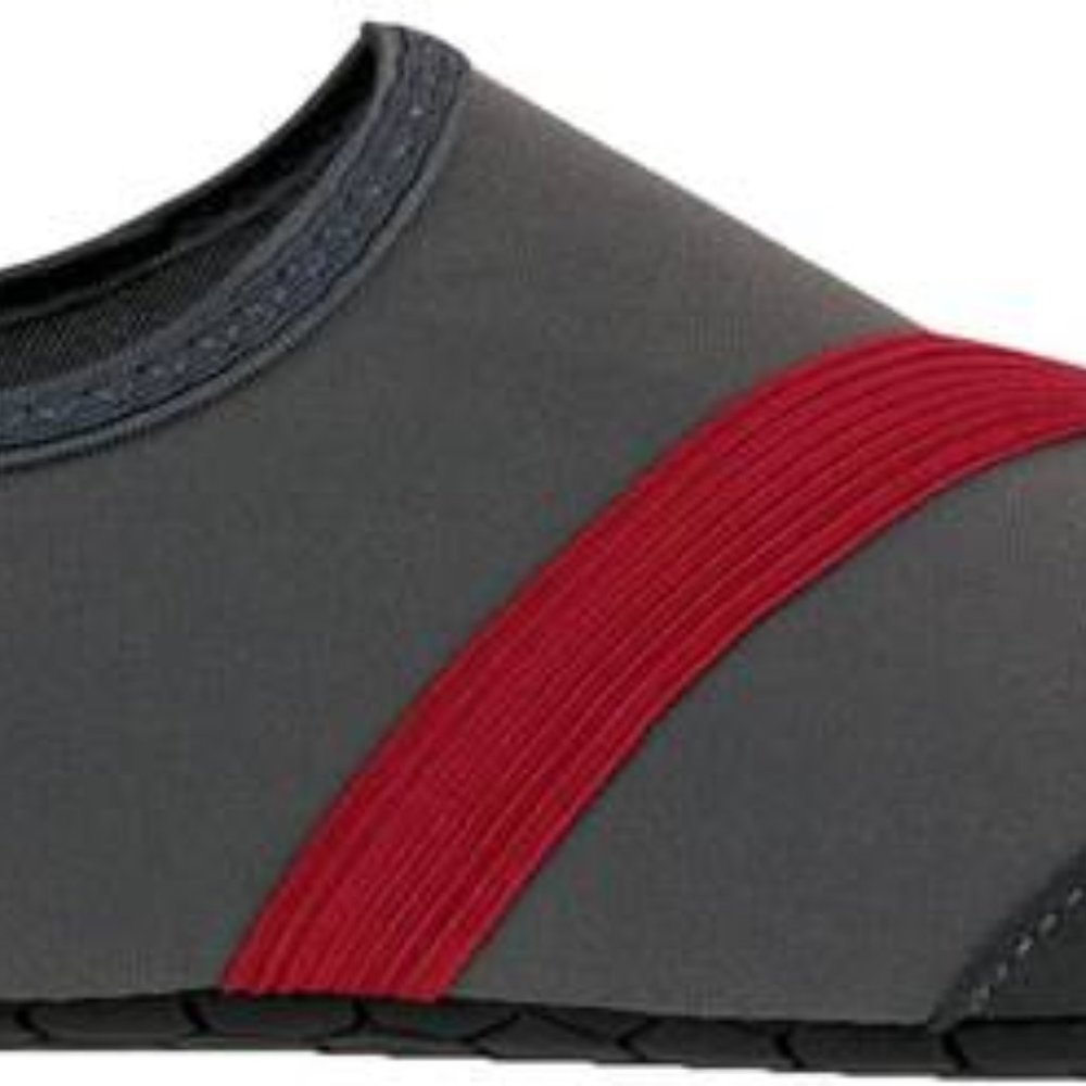FitKicks Original Mens Foldable Minimalist Footwear Water Shoes - Small - GREY